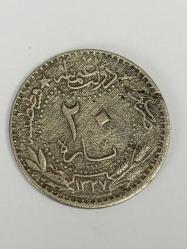 Osmanlı İmparatorluğu Sultan Mehmed Reşad Han Dönemi 20 Para ( Hicri 1327/5 )