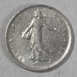 FRANSA 1971  5 FRANC