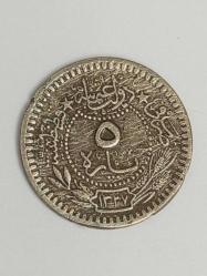 Osmanlı İmparatorluğu Sultan Mehmed Reşad Han Dönemi 5 Para ( Hicri 1327/2 )