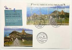 2011 FDC Van İli, Tarihi ve Doğal Valıklarını Anma Bloğu, Van, 12.07.2011, PTT M.O.B.Y.D. İlk Gün Zarfı (FDC-769)