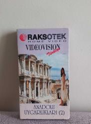 ANADOLU UYGARLIKLARI-2 VHS KASET BELGESEL FİLM.  KONDİSYON YÜKSEK KOLEKSİYONLUK NADİR