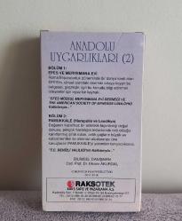 ANADOLU UYGARLIKLARI-2 VHS KASET BELGESEL FİLM.  KONDİSYON YÜKSEK KOLEKSİYONLUK NADİR