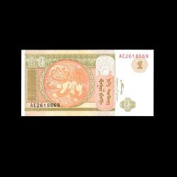 MOĞOLİSTAN (2008) - 1 Tugrik (ÇİL 10/10)