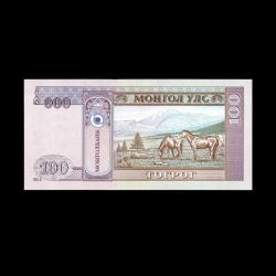 MOĞOLİSTAN (2014) - 100 Tugrik (ÇİL 10/10)