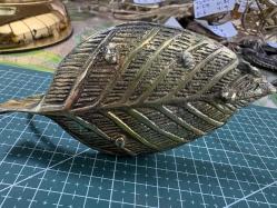 Vintage Pirinç Fare Figürlü Şamdan / Mumluk – Dekoratif & Koleksiyonluk