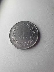 T.C. 1 lira 1975. Çil