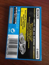 SIFIR/ Sony EF 90 lık Boş Kaset / Jelatininde