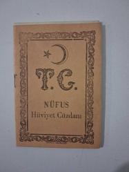 T. C. Nüfus Hüviyet Cüzdanı - 1974 ( ALİ NECMETTİN KIŞLAL. KAHRAMANMARAŞ, ELBİSTAN )