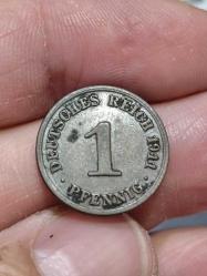 Almanya 1911 Yılı 1 Pfennig