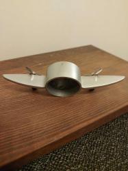 Uçak Tasarımlı Retro Masa Saati