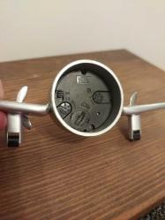 Uçak Tasarımlı Retro Masa Saati