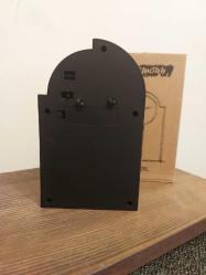 Modern Siyah Alarmlı Masa Saati