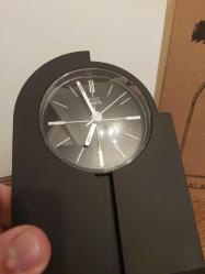 Modern Siyah Alarmlı Masa Saati