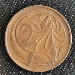 AVUSTRALYA  1966   2 CENT