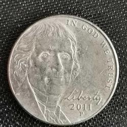 AMERİKA  2011 P    5 CENT