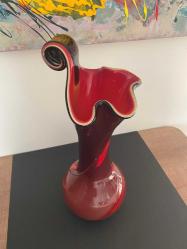 İTALYAN MURANO VAZO SOMMERSO DEV BOYDA NADİR BULUNUR