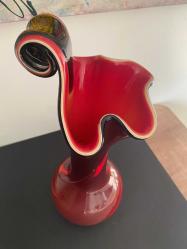 İTALYAN MURANO VAZO SOMMERSO DEV BOYDA NADİR BULUNUR