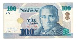 8.Emisyon 1.Tertip 100 Yeni Türk Lirası (100 YTL) Seri B38 - ÇÇT  TCK10225