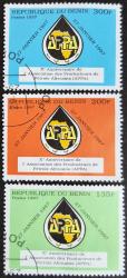 +++ BENİN AFRİKA PETROL ÜRETİCİLERİ BİRLİĞİ (APPA) 10.YIL     1997    - DAMGALI