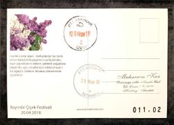 MC.033 2018  MAKSİMUM KART BAYINDIR ÇİÇEK FESTİVALİ  BİTKİLER  LEYLAK