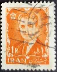 +++ İRAN ŞAH RIZA PEHLEVİ      1962    1R   - DAMGALI