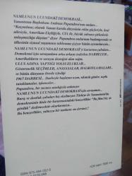 NAMLUNUN UCUNDAKİ DEMOKRASİ.. Democracy at Gunpoint ©1970.. Andreas G. Papandreou.. (BİLGİ/1.bas-1988).. total 2.bas..Yunanistan 1967 Albaylar Cuntası
