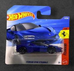 Hot Wheels - Ferrari SF90 Stradale - Mavi - JJJ12