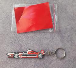 YARIŞ ARABASI FORMATINDA BRİDGESTONE PLASTİK ANAHTARLIK SIFIR. KOLEKSİYONLUK