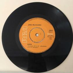 Jose Feliciano / Rain - She's a Woman / Turkey 1969 / 45rpm / *rock*
