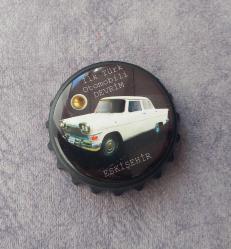 İLK TÜRK ARASI DEVRİM TEMALI VE ESKİŞEHİR YAZILI ŞİŞE AÇACAĞI.  İKİNCİ EL KONDİSYON YÜKSEK KOLEKSİYONLUK NADİR