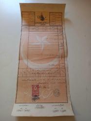 TUĞRALI OSMANLICA ÇOK TEMİZ BİR TAPU...