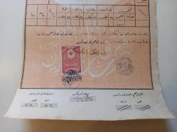 TUĞRALI OSMANLICA ÇOK TEMİZ BİR TAPU...