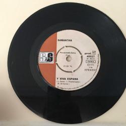 Samantha / Y Viva Espana - Nuestra Historia / Turkey 1975 / 45'lik / *Pop* / ''Yaşa Fenerbahçe''
