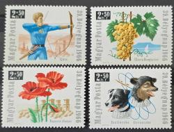Macaristan1966 Pul Günü Konulu Seri, MNH Tam Seri