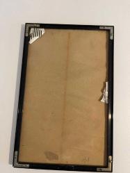 Eskilerden cam boyama tablo