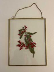 Pirinç Çerçeveli Cam Vitray