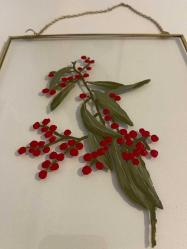 Pirinç Çerçeveli Cam Vitray