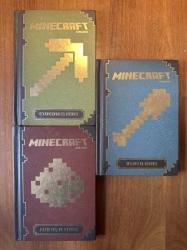 Minecraft: Kızıltaş El Kitabı & Oyuncunun El Kitabı & İnşaat El Kitabı / 3 Kitap - Ciltli