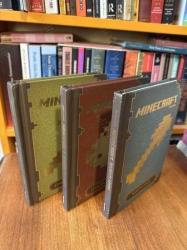 Minecraft: Kızıltaş El Kitabı & Oyuncunun El Kitabı & İnşaat El Kitabı / 3 Kitap - Ciltli