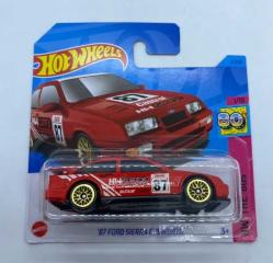Hot Wheels -'87 Ford Sierra Cosworth - Kırmızı - HKG79