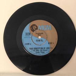 Sandy Posey / Your Conception Of Love - All Hung Up In Your Green Eyes / Turkey 19?? / 45rpm / *Pop*