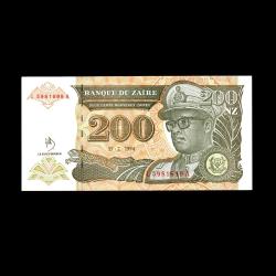 ZAİRE (1994) - 200 Nouveaux Zaire (ÇİL 10/10)