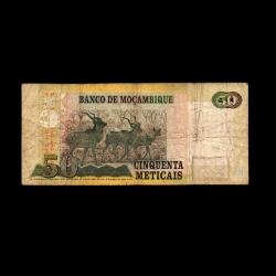 MOZAMBİK (2006) - 50 Meticais (Temiz 6,0/10)