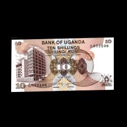 UGANDA (1979) - 10 Shillings (ÇİL 10/10)