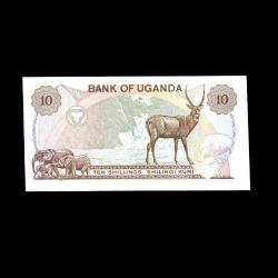 UGANDA (1979) - 10 Shillings (ÇİL 10/10)