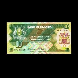 UGANDA (1987) - 10 Shillings (ÇİL 10/10)