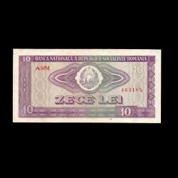 ROMANYA (1966)  - 10 Lei (ÇA 9,0/10) 