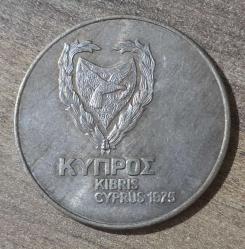 Kıbrıs 1975 500 mils Madeni Para