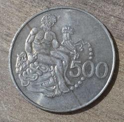 Kıbrıs 1975 500 mils Madeni Para