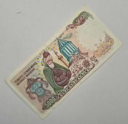 5000 TL Büyük ıMevlana  7 Emisyon  Çil -